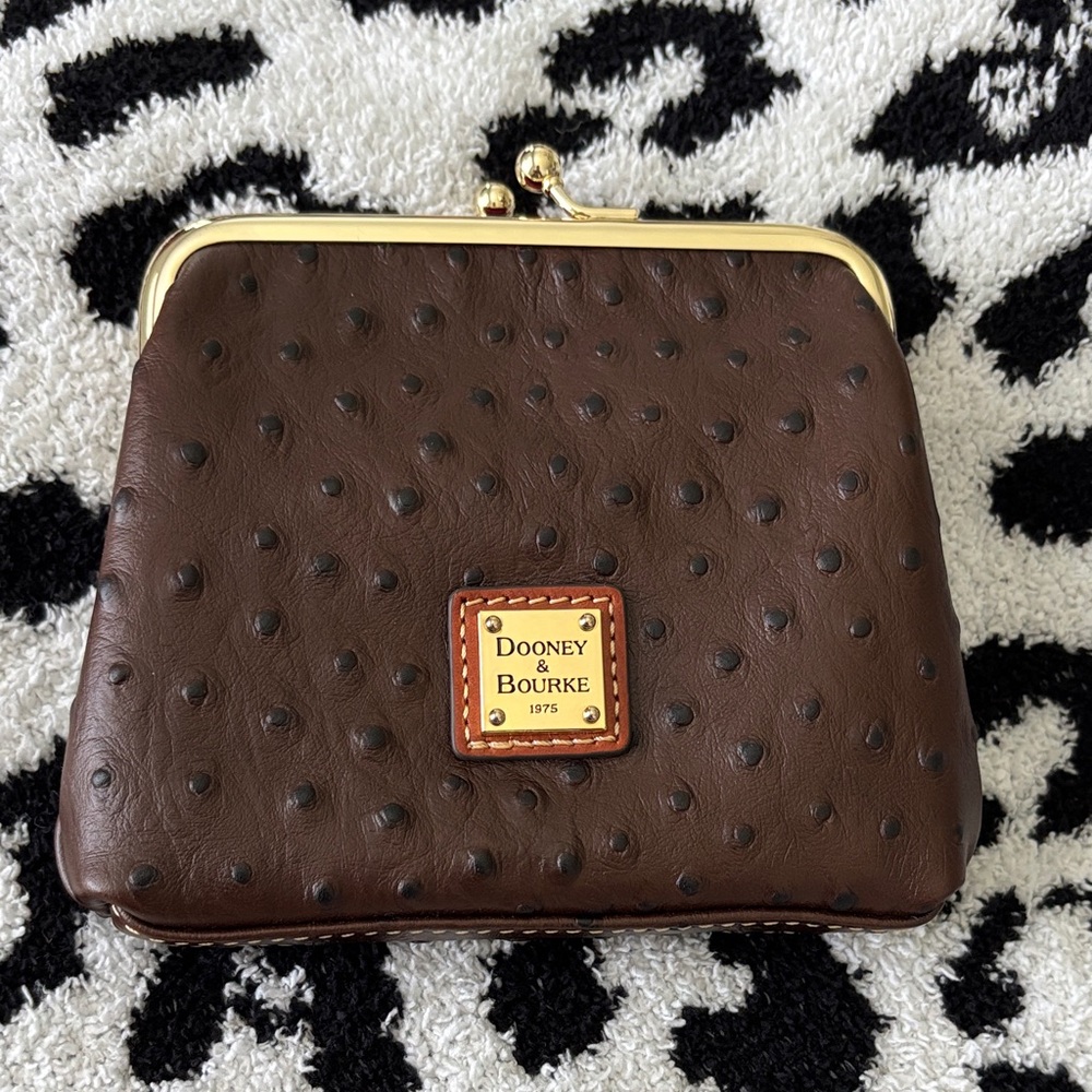 Dooney & Bourke Brown Textured Wallet
